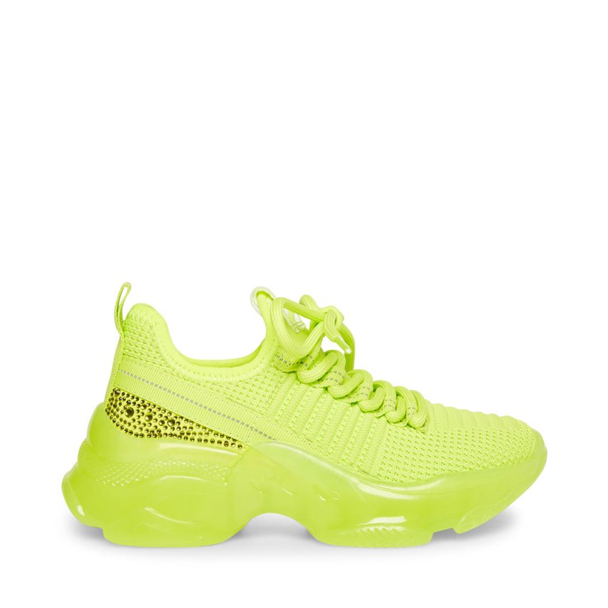 Zapatillas Steve Madden Jmaxima Neon Niños Verde | ES KB1480